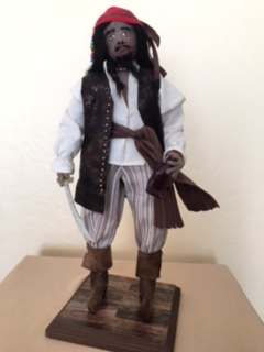 Ranec the Pirate, 15-inch fabric doll