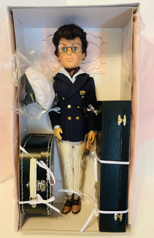 This 21-inch Madame Alexander doll is a portrait of Tony Curtis in the movie Some Like It Hot.