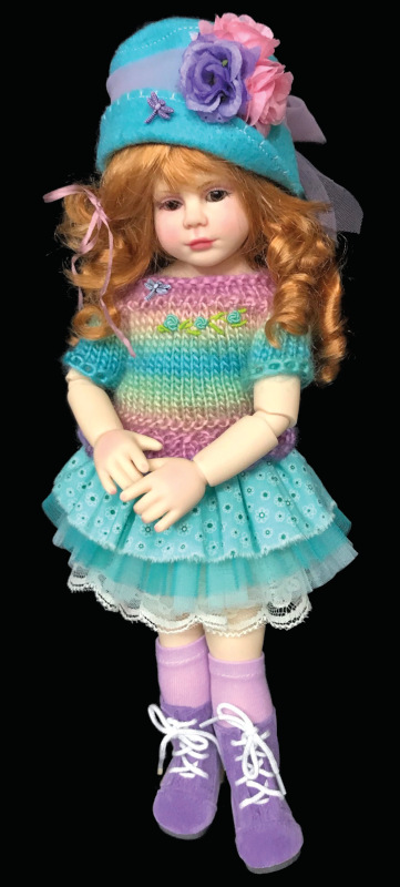 Becky, a doll by Beverly Stoehr