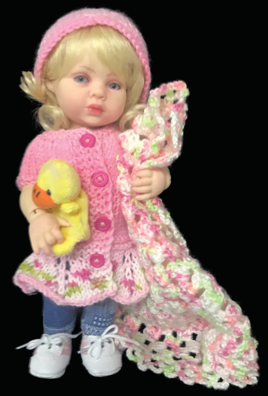 Katie, a doll by Beverly Stoehr