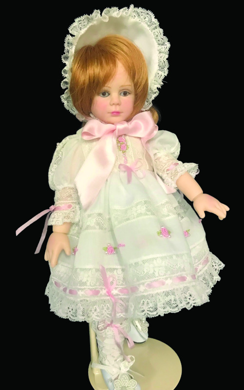 Victoria, a doll by Beverly Stoehr