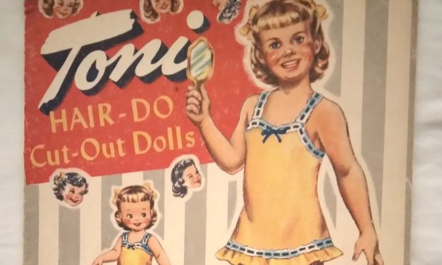 Curious Collector: 1951 Toni Doll Paper Doll