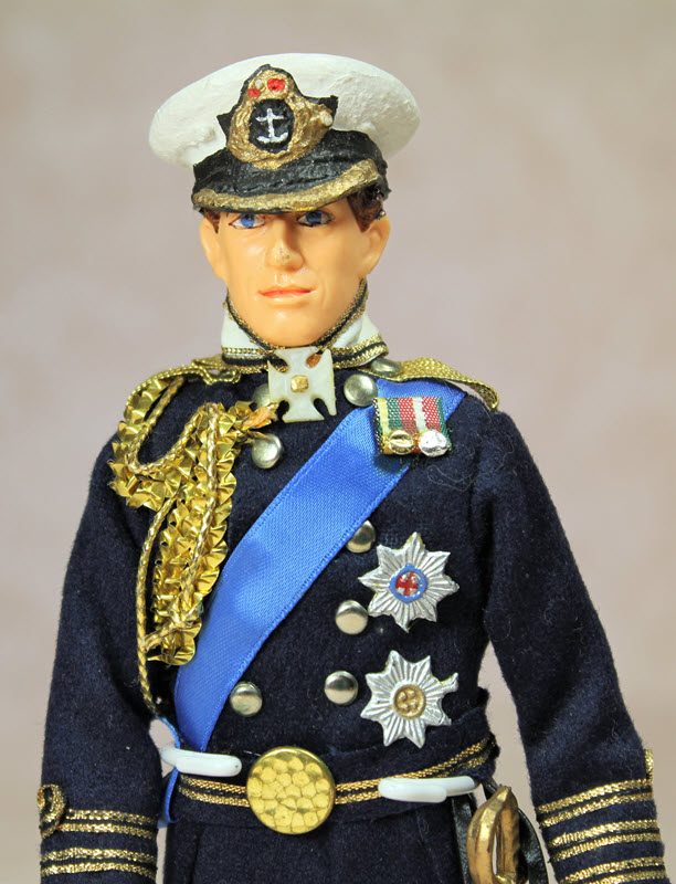 All-original Prince Charles in Royal Wedding Uniform, 1981.