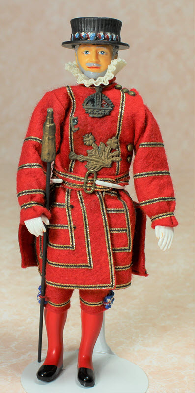 The Dress Uniform for a Yeoman Warder (Beefeater) of the Tower of London is accurate in every detail.
