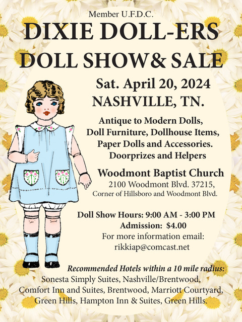 The Dixie Doll-ers Doll Show and Sale