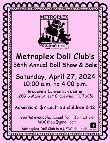 Metroplex Doll Show and Sale