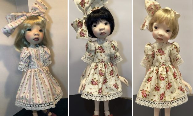 Time For Tea: Sew this Adorable Dress for Your Doll