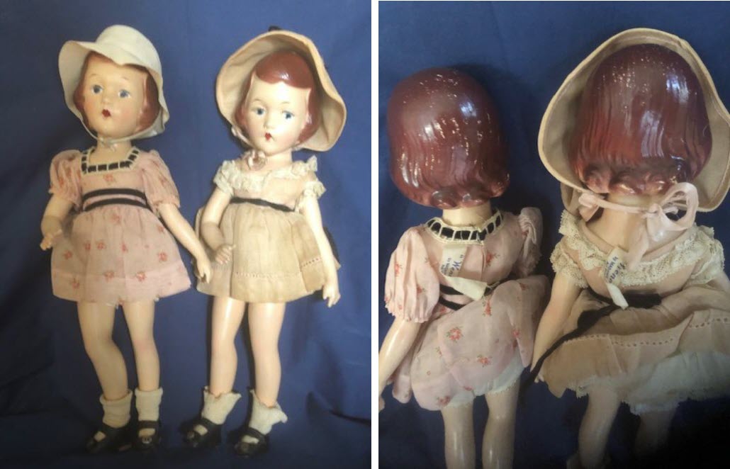 Vintage Early to Mid deals Century Mme Alexander Wendy Ann Doll and Unknown Doll