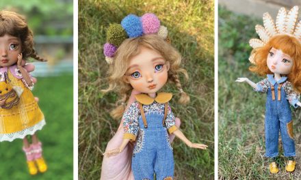 Joy Blooms Eternally: Doll Artist Brea Banks Creates BJDs That Are Chic, Jubilant, and Sunny