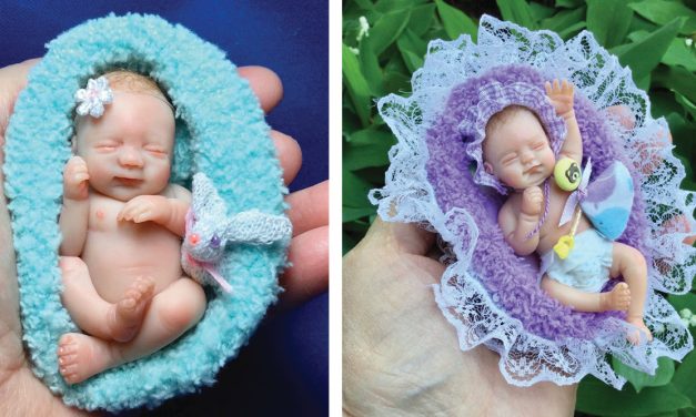 Inspired by Innocence: Brenda Scott Excels at Sculpting Miniature Baby Dolls