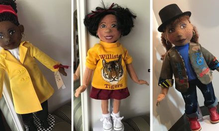 Reflections of the Past and Present: Rachel Sherrod Is Surrounded by Inspiration for Cloth Dolls