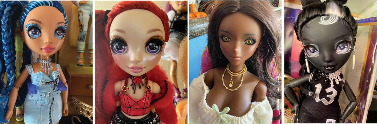 Dazzling Designs: Sara Bolaños Handcrafts Doll Jewelry