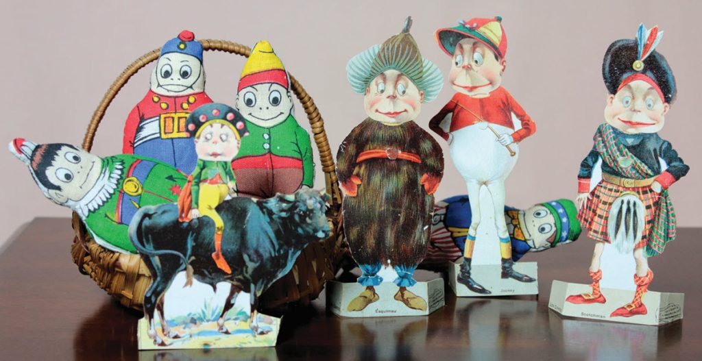 collection of brownie dolls