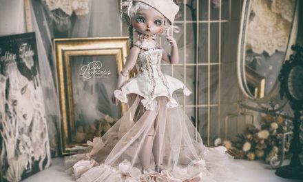 Fabric Puzzle Pieces: Nina Gasparyan Fashions Quality Couture for Dolls