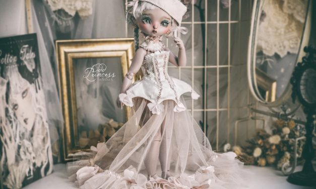 Fabric Puzzle Pieces: Nina Gasparyan Fashions Quality Couture for Dolls