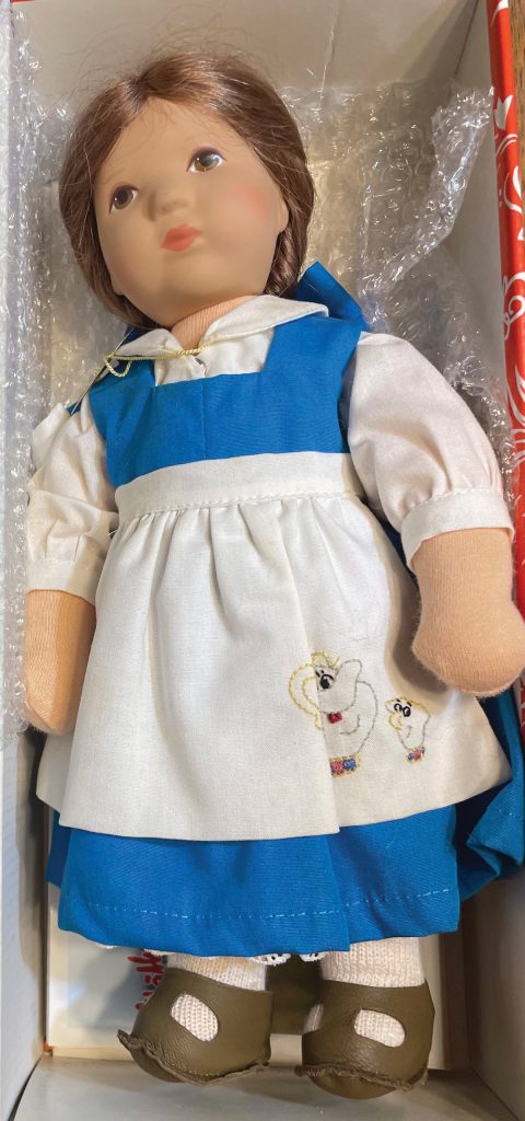 disney belle collectible doll in box